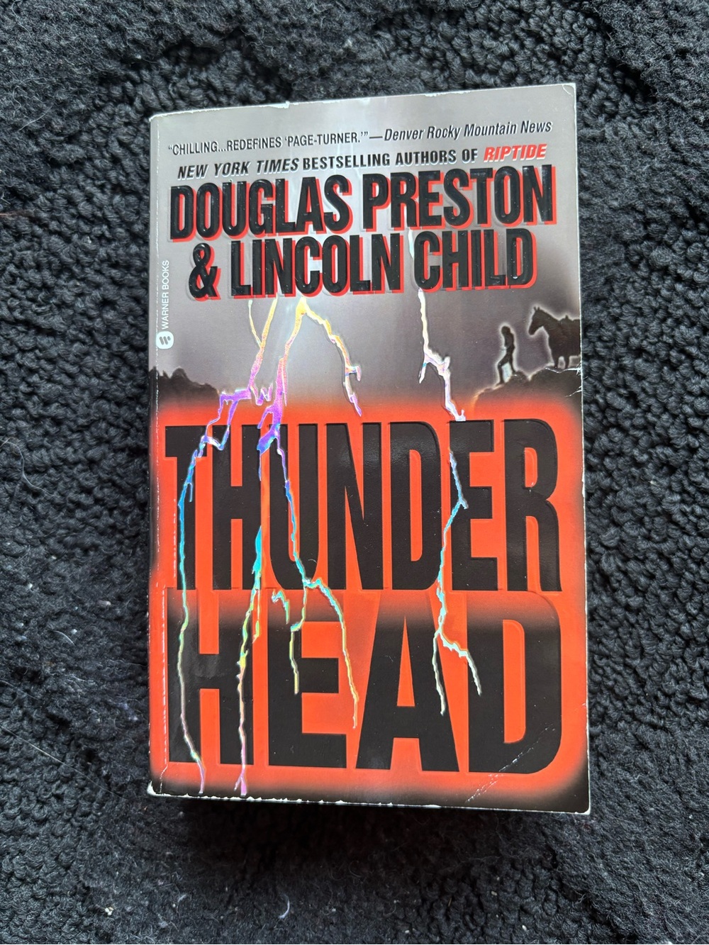 Douglas Preston & Lincoln Child Thunderhead Paperback Thriller Fiction Novel